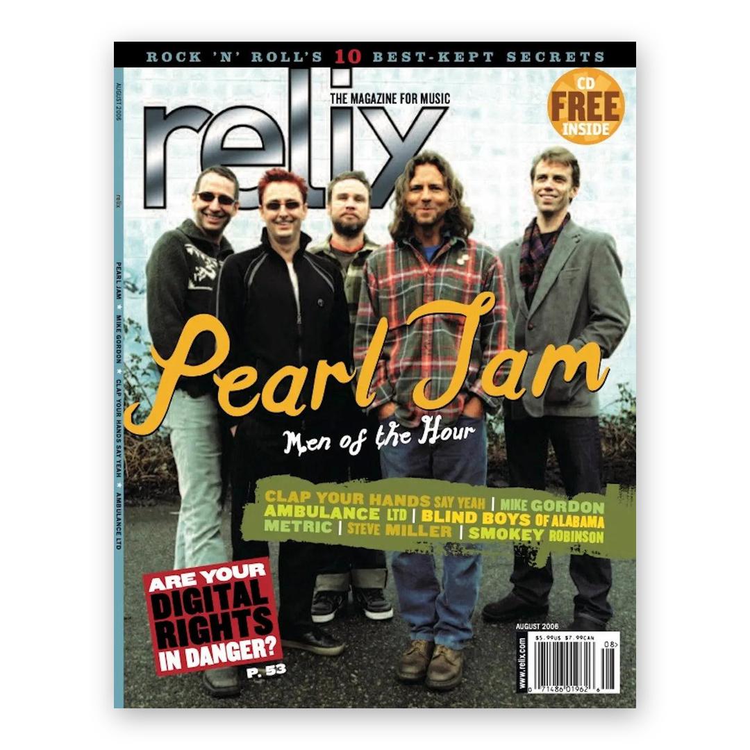 Pearl Jam - August 2006 Relix Issue