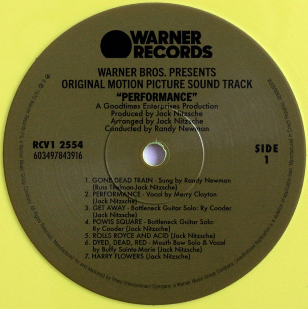 Performance - The Soundtrack (LP Vinyl)