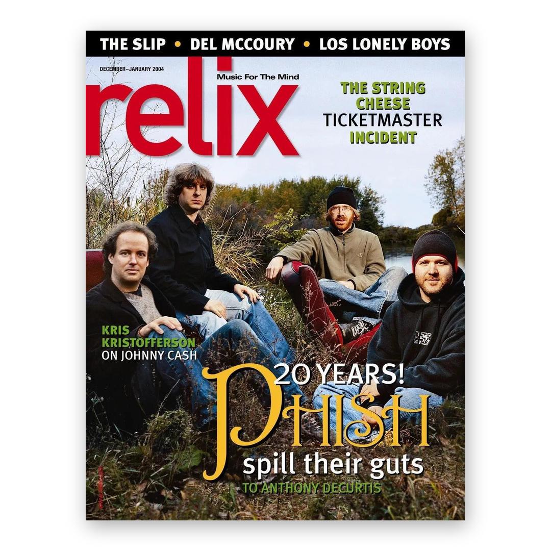 Phish - December/January 2004 Relix Issue
