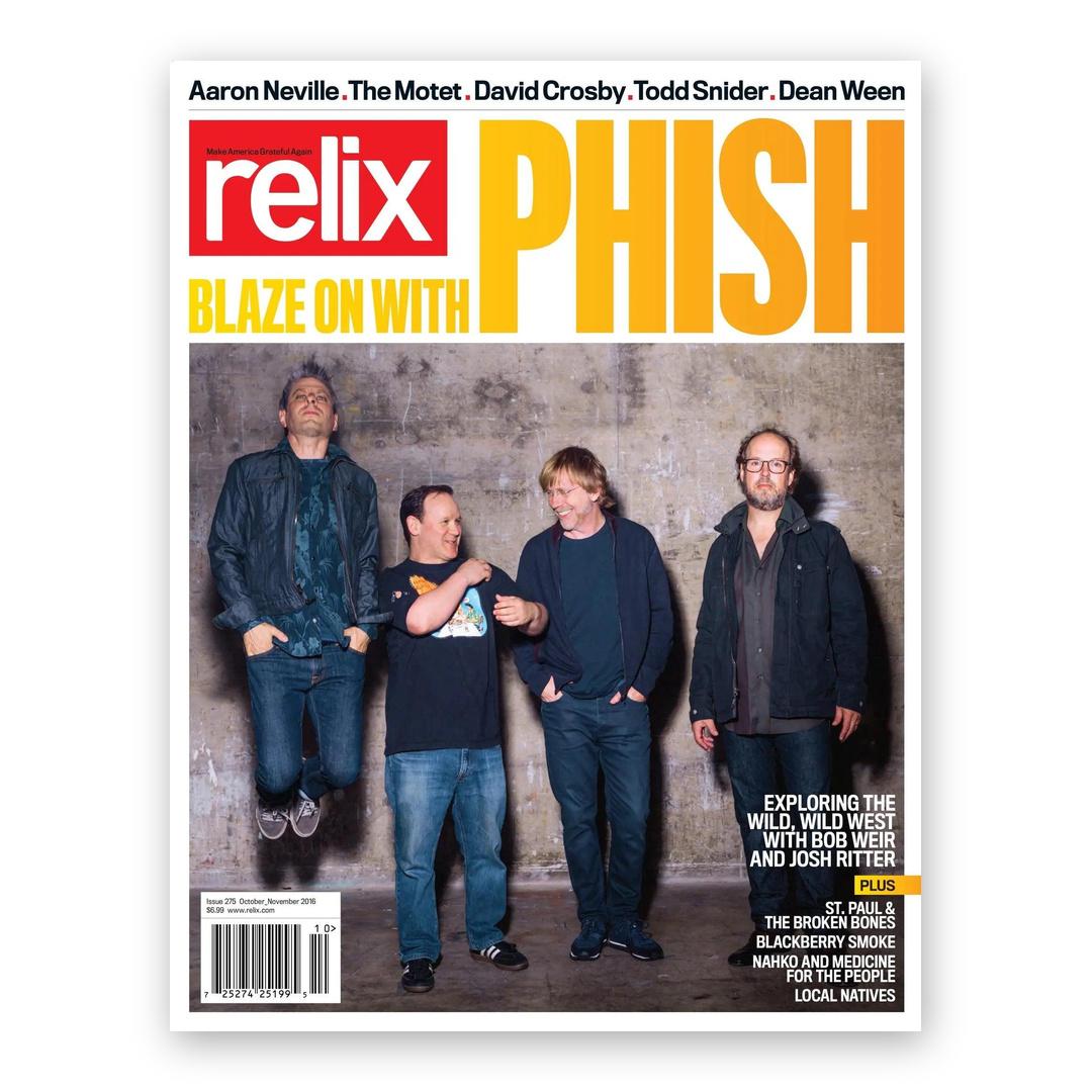 Phish - October/November 2016 Relix Issue