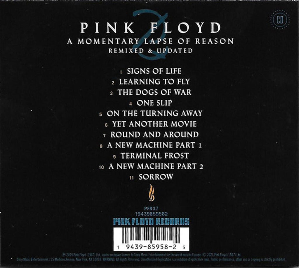Pink Floyd – A Momentary Lapse Of Reason (CD)