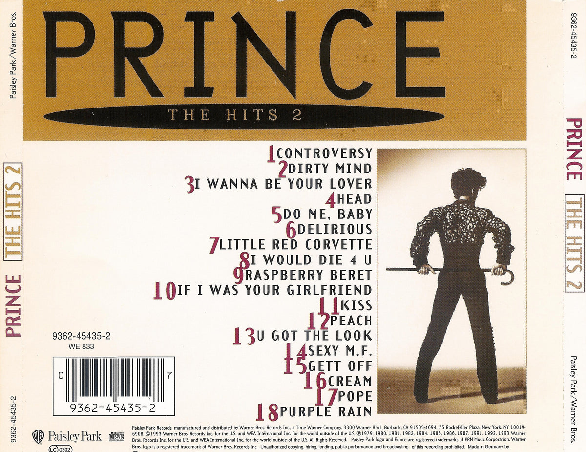 Prince – The Hits 2 (CD)