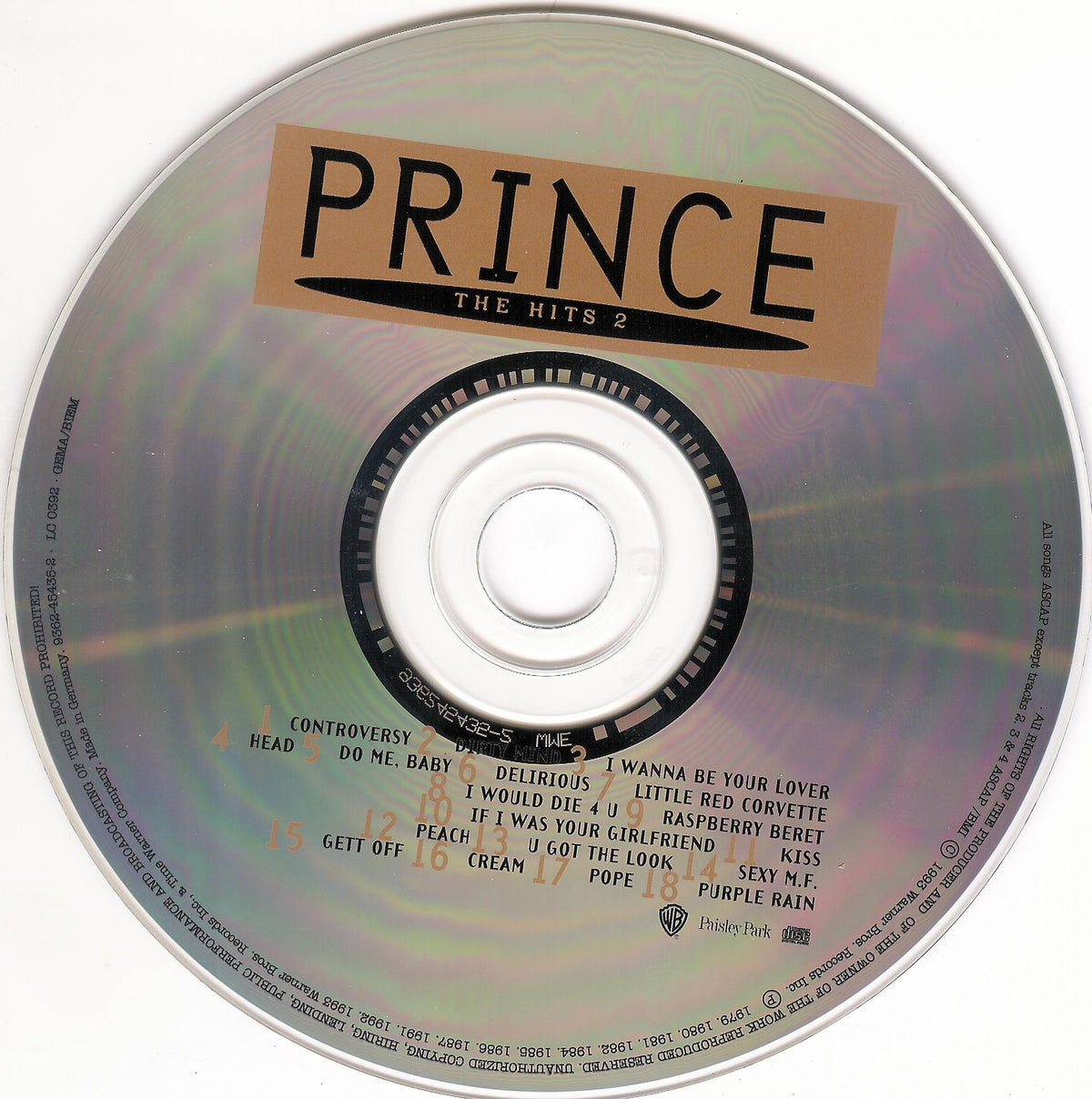 Prince – The Hits 2 (CD)