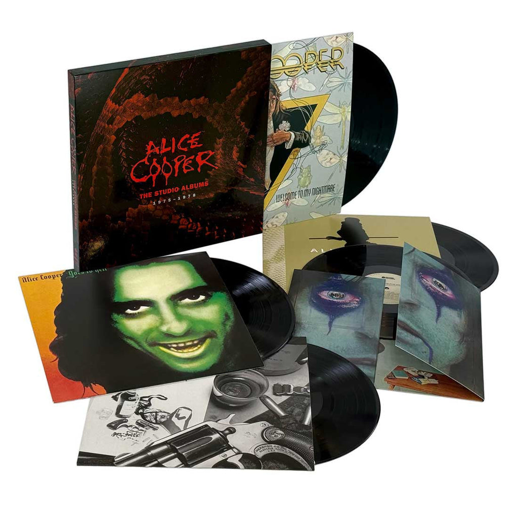 Alice Cooper – Studio Albums 1975 - 1978 (5-LP Vinyl)