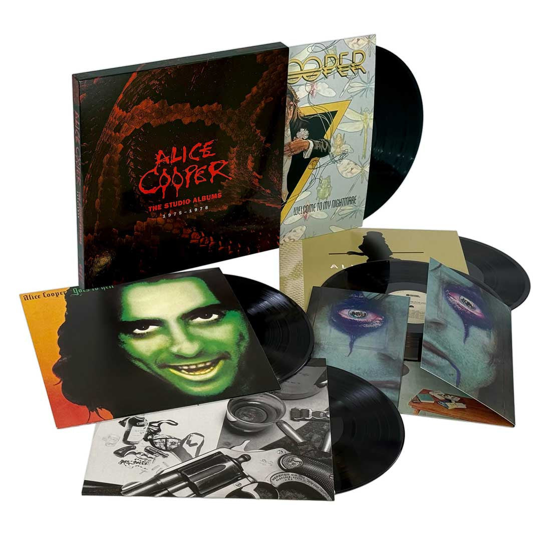 Alice Cooper – Studio Albums 1975 - 1978 (5-LP Vinyl)