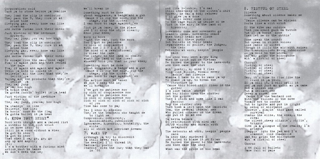 Rage Against The Machine – Rage Against The Machine (CD)