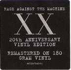 Rage Against The Machine – Rage Against The Machine XX (LP Vinyl)