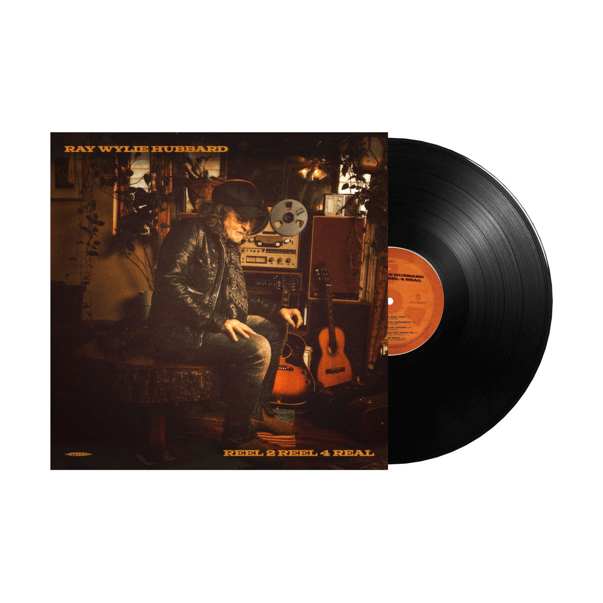 Ray Wylie Hubbard – Reel 2 Reel 4 Real (Black LP Vinyl)