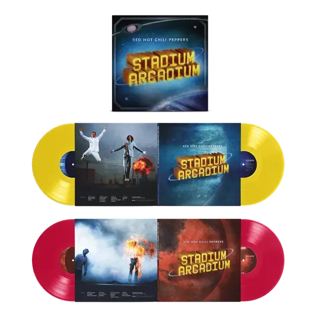 Red Hot Chili Peppers – Stadium Arcadium: 20th Anniversary Limited Edition (Canary Yellow & Apple Red 4-LP Vinyl)