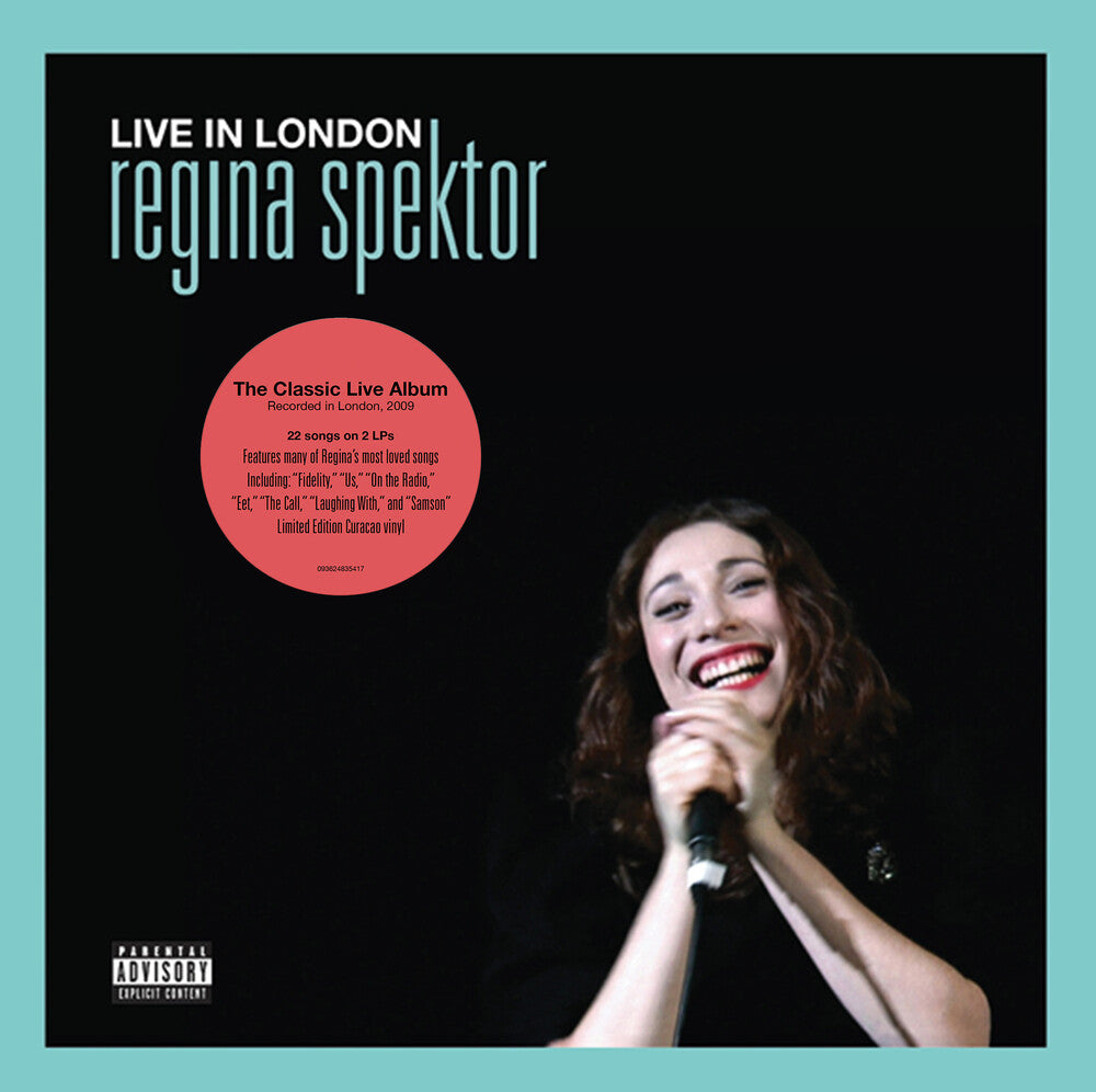 Regina Spektor – Live in London 2LP (Curacao blue LP Vinyl)