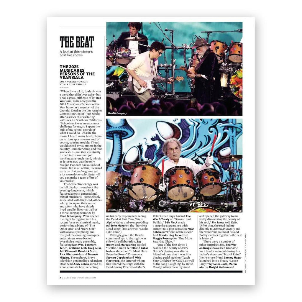 Ringo Starr - March 2025 Relix Issue