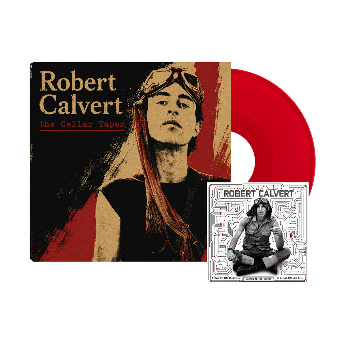 Robert Calvert – The Cellar Tapes (Red LP Vinyl)