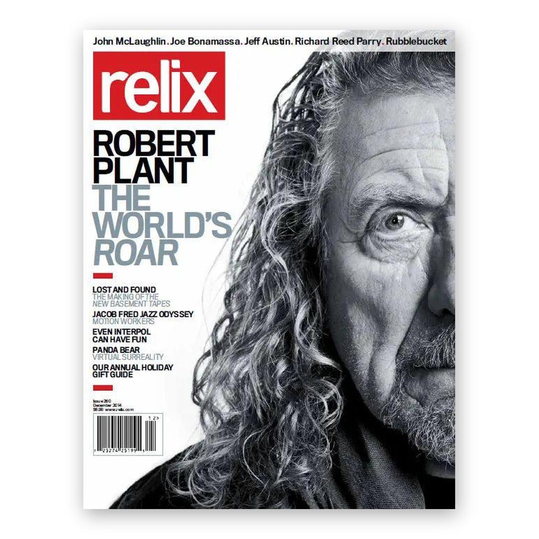 Robert Plant - December 2014 Relix Issue