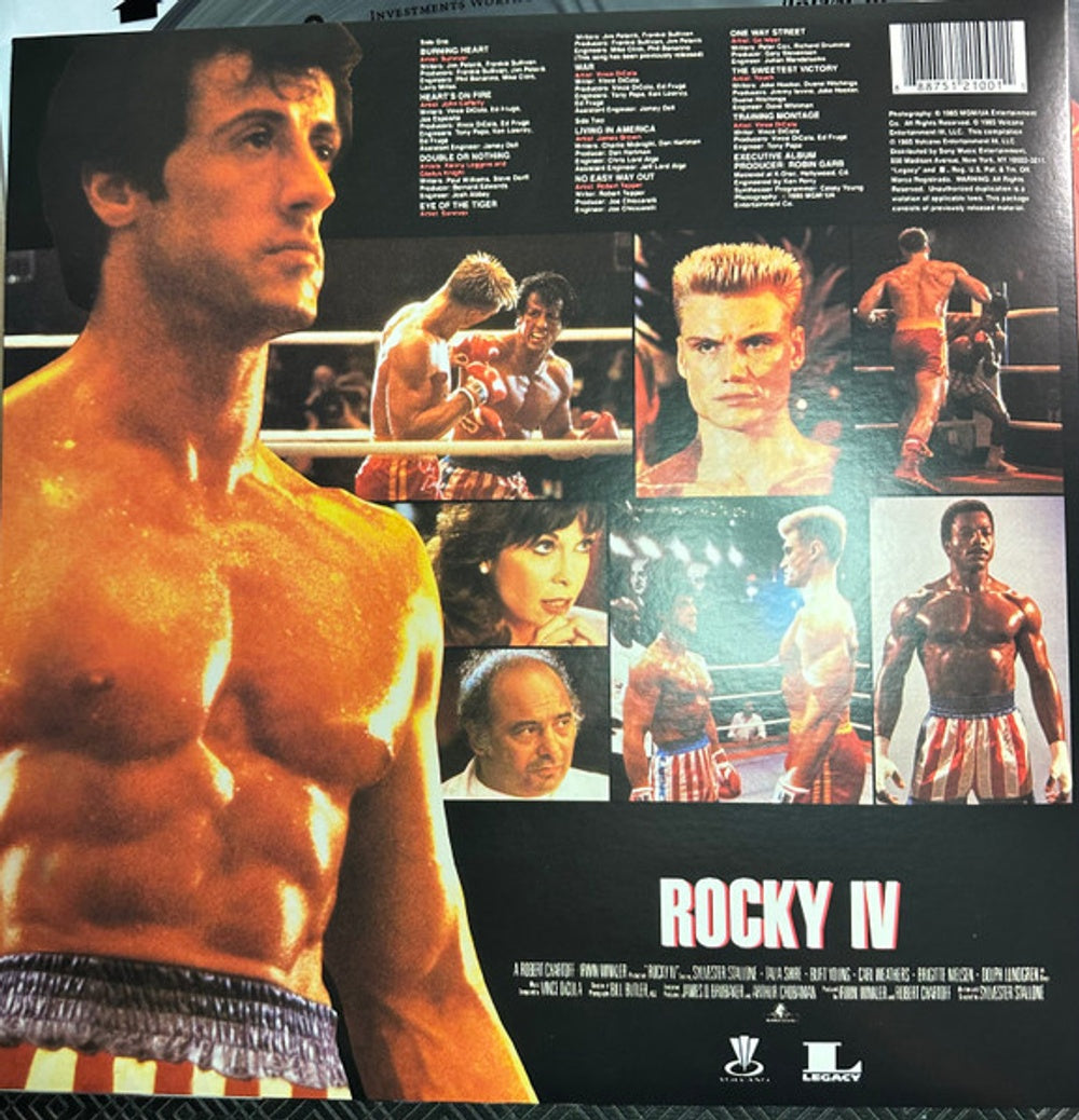 Rocky IV - Original Motion Picture Soundtrack (LP Vinyl)