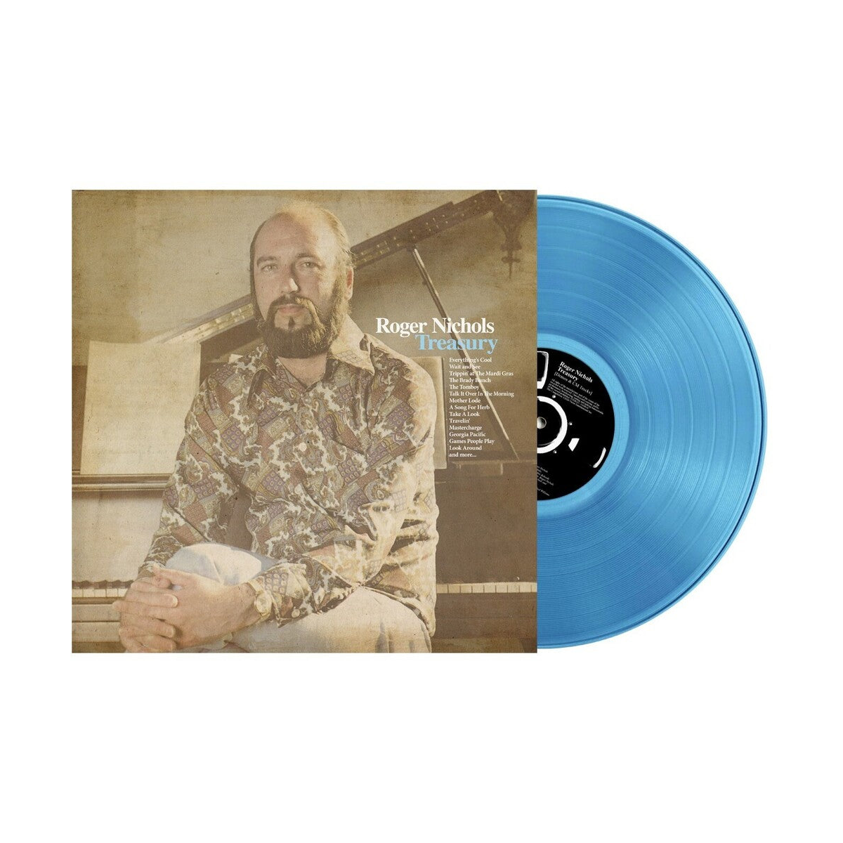 Roger Nichols & The Small Circle Of Friends – Roger Nichols Treasury (Blue LP Vinyl)