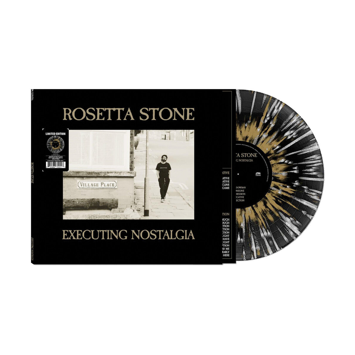 Rosetta Stone – Executing Nostalgia (Black/Gold/White Splatter LP Vinyl)