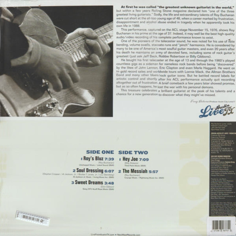Roy Buchanan – Live From Austin, TX (LP Vinyl)