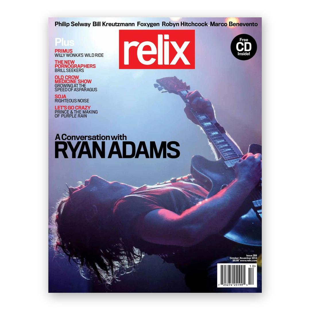 Ryan Adams - October/November 2014 Relix Issue