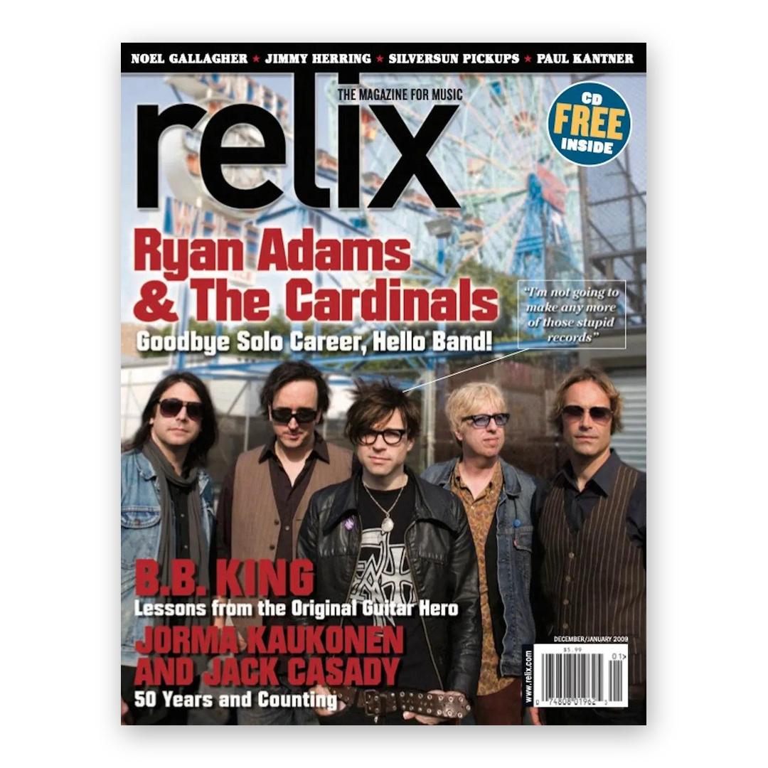Ryan Adams & The Cardinals - December 2008/January 2009 Relix Issue