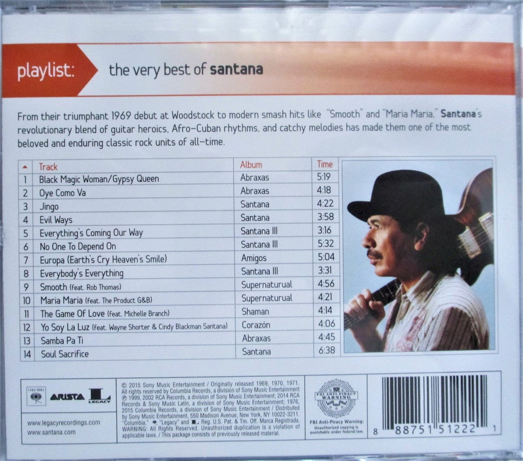 Santana – Playlist: Very Best of (CD)