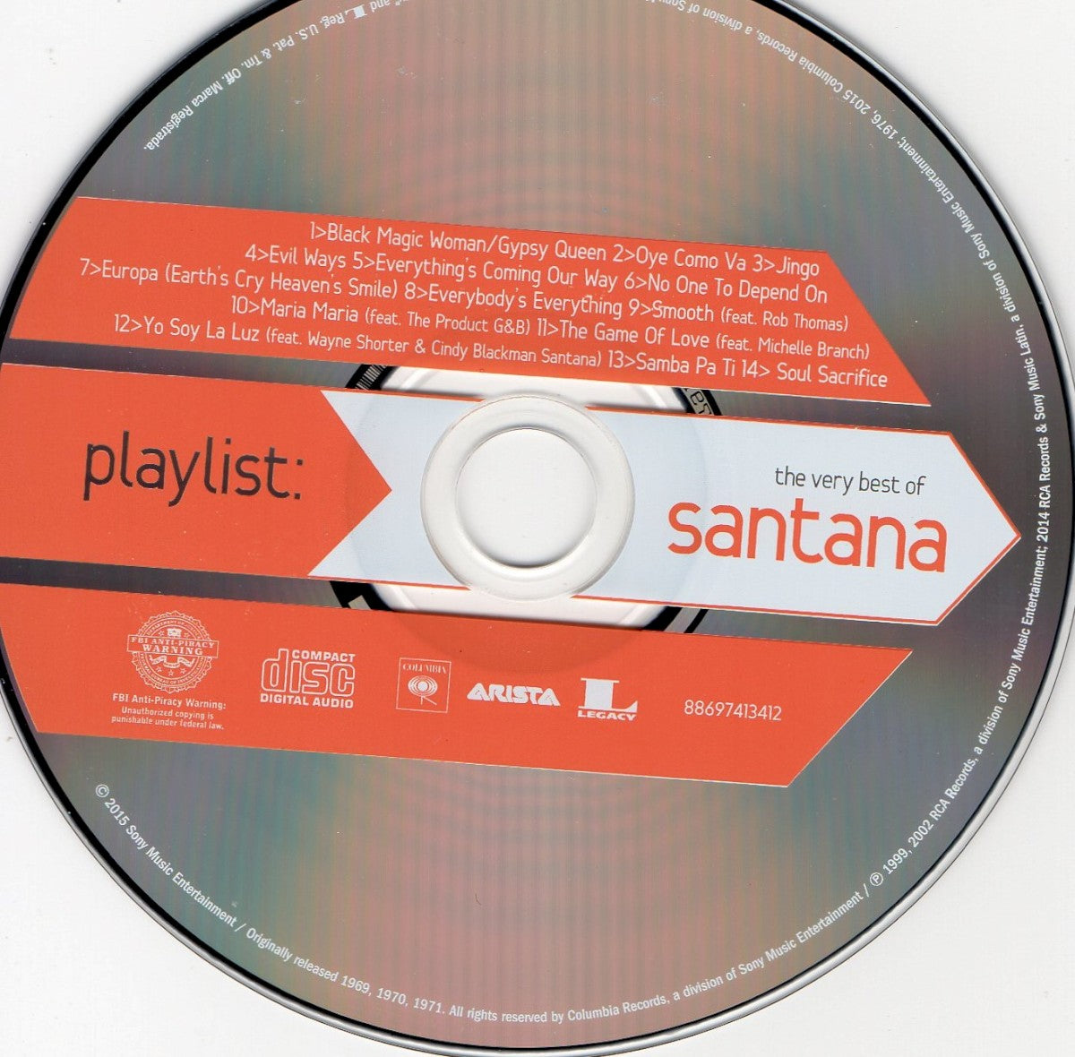 Santana – Playlist: Very Best of (CD)