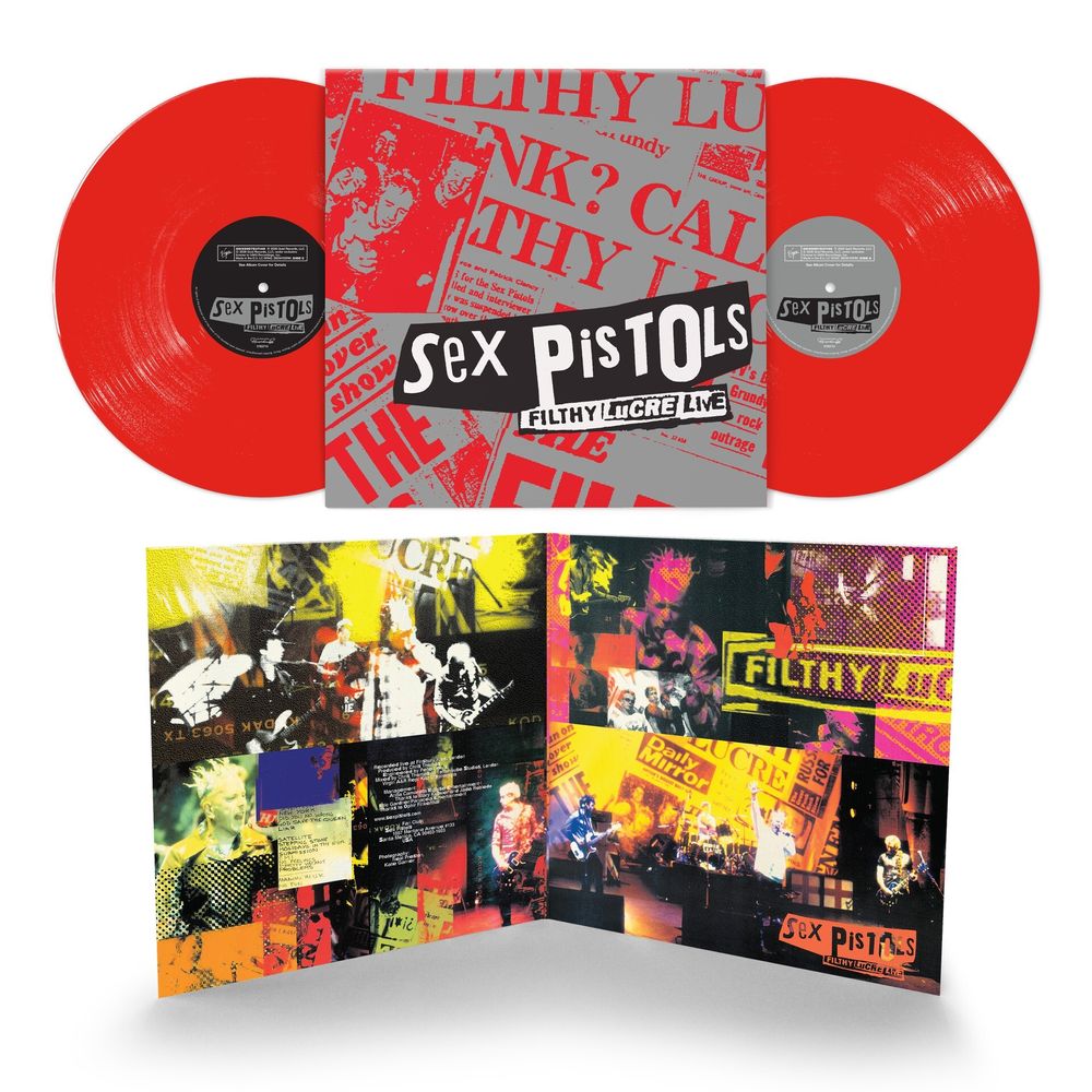 Sex Pistols – Filthy Lucre Live (Red 2-LP Vinyl)