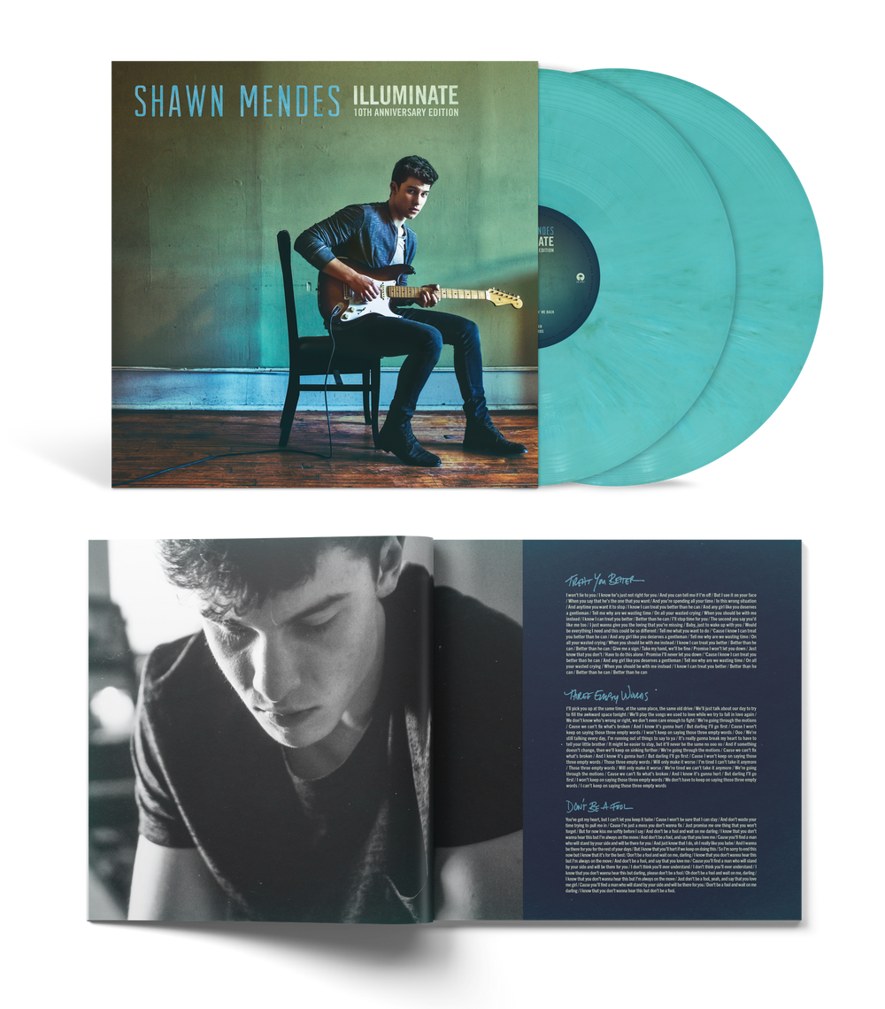 Shawn Mendes – Illuminate (Translucent Aqua 2-LP Vinyl)