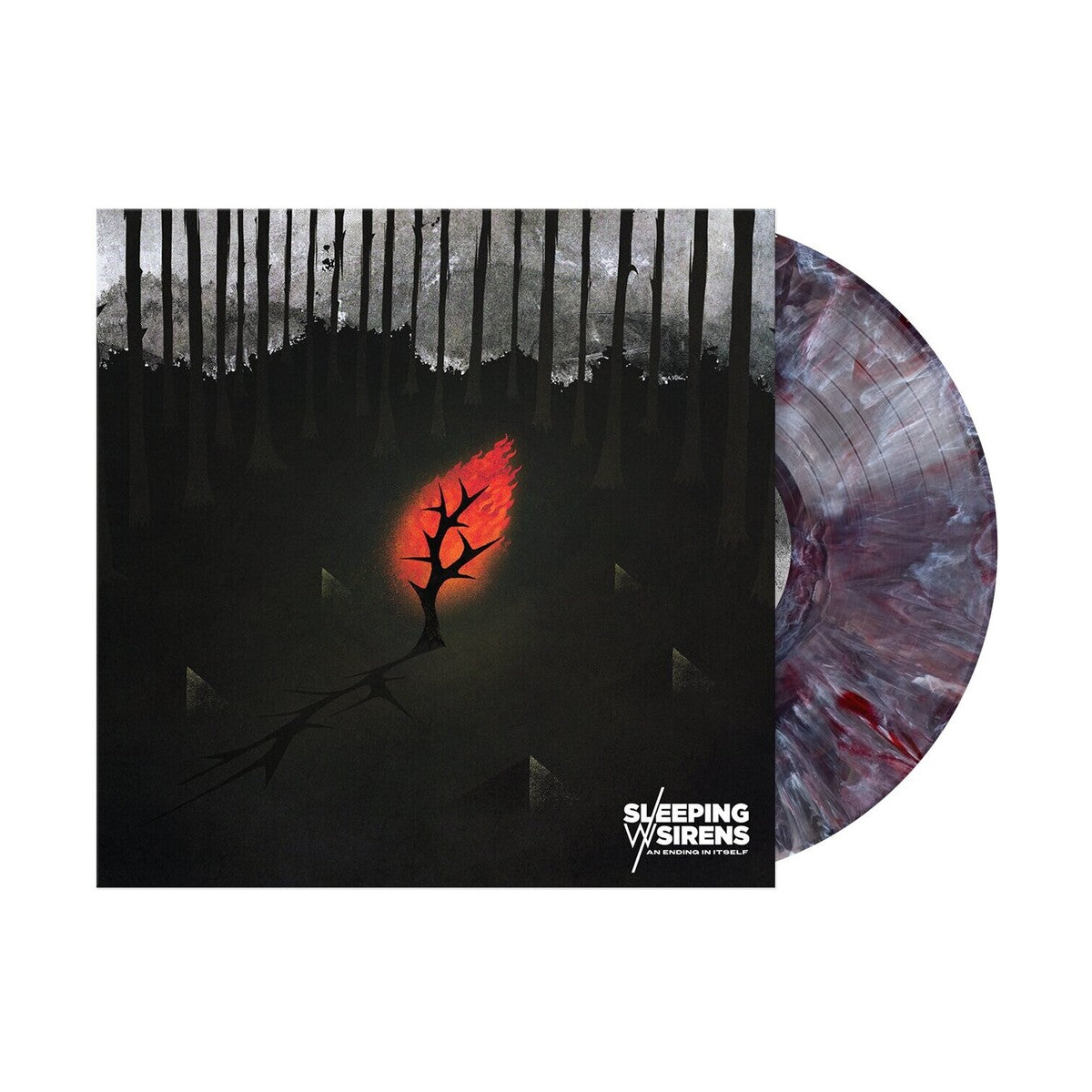 Sleeping With Sirens – An Ending In Itself (LP Red, White, and Red Swirl Vinyl)