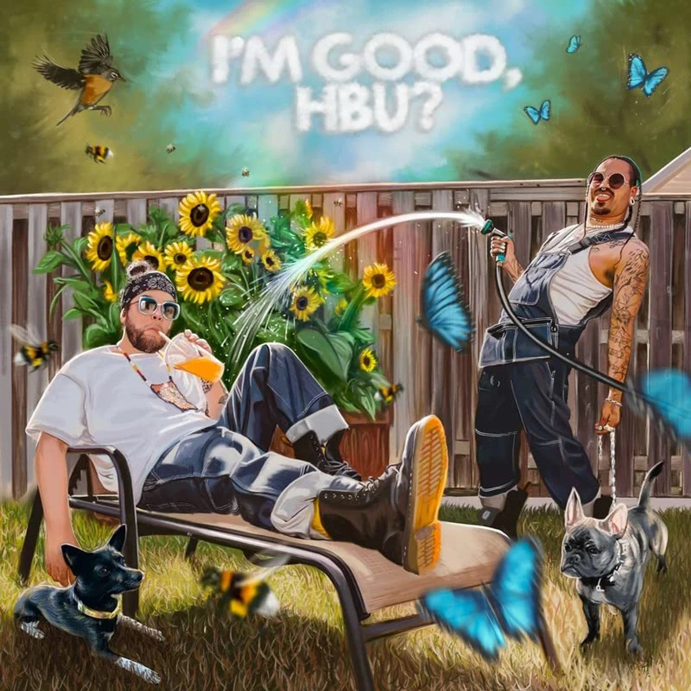 Snotty Nose Rez Kids - I'm Good, HBU? [Translucent Blue]
