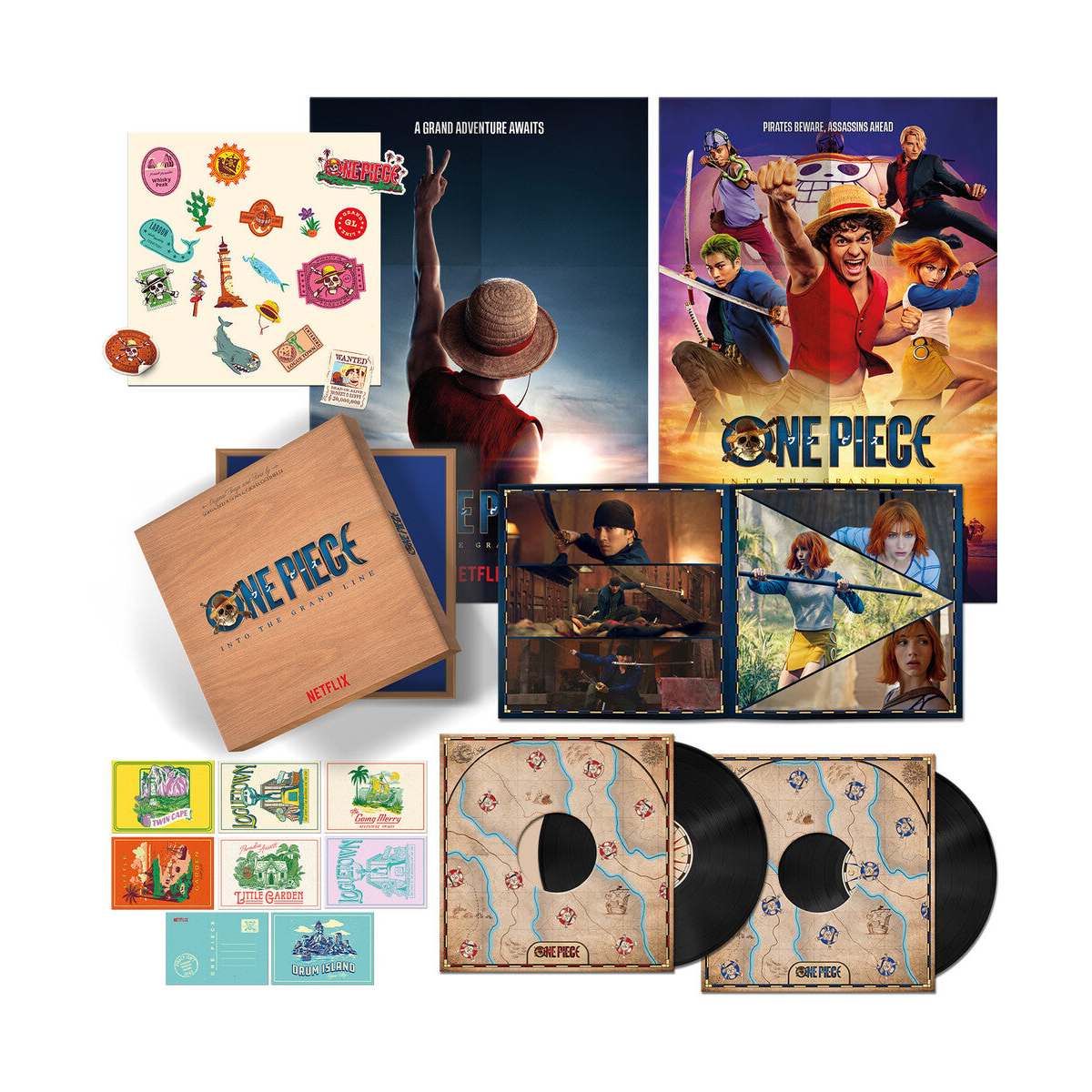 One Piece: Into Grand - Original Soundtrack (2-LP Vinyl)