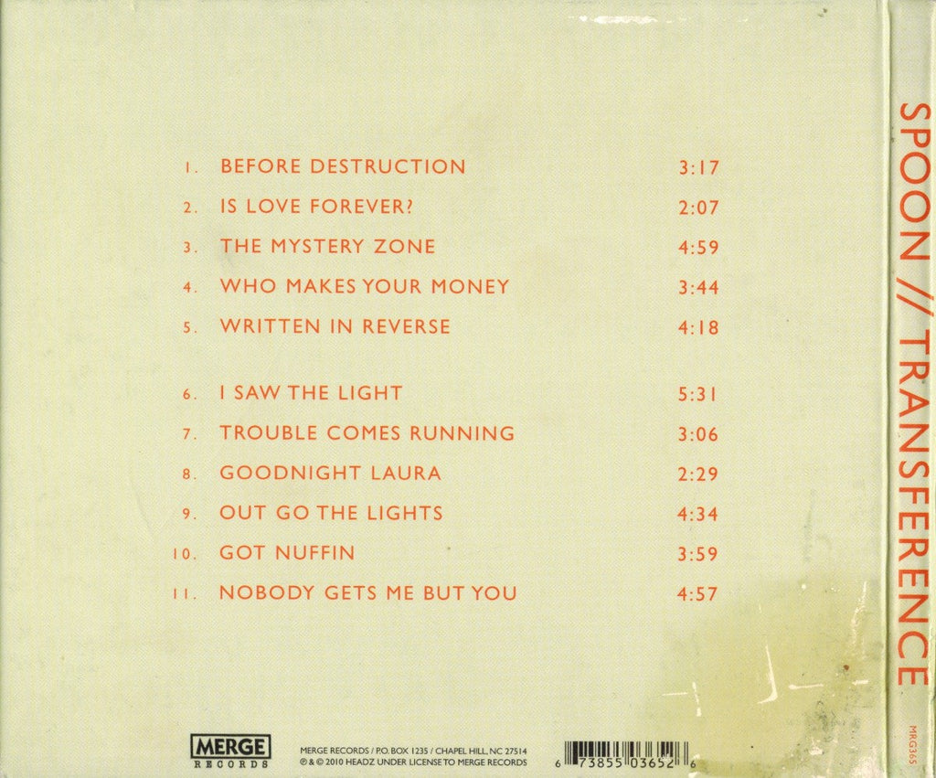 Spoon – Transference (CD)