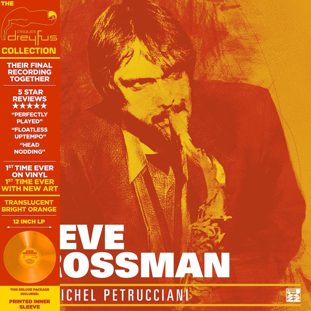 Steve Grossman With Michel Petrucciani (Orange LP Vinyl)