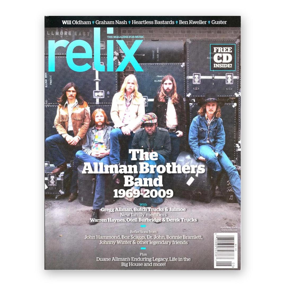 The Allman Brothers Band - April/May 2009 Relix Issue
