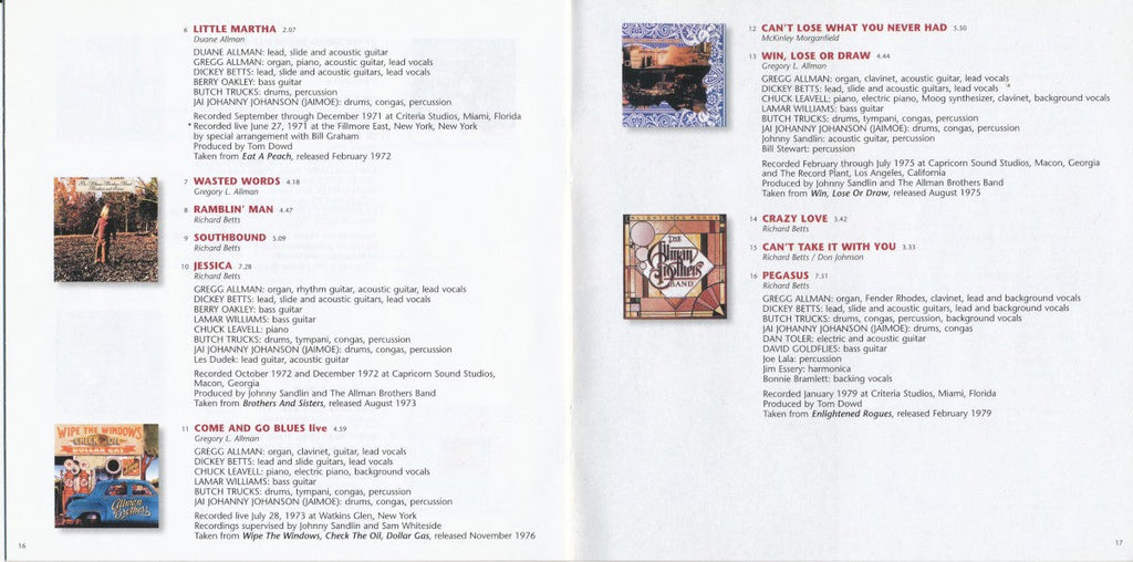 The Allman Brothers Band – Gold (2-CD)