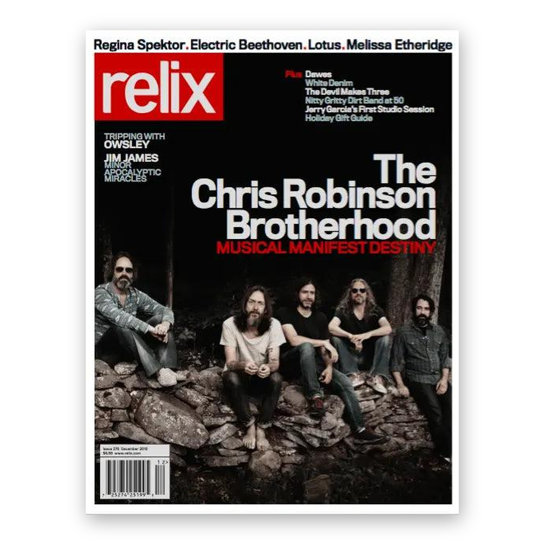 The Chris Robinson Brotherhood - December 2016 Relix Issue