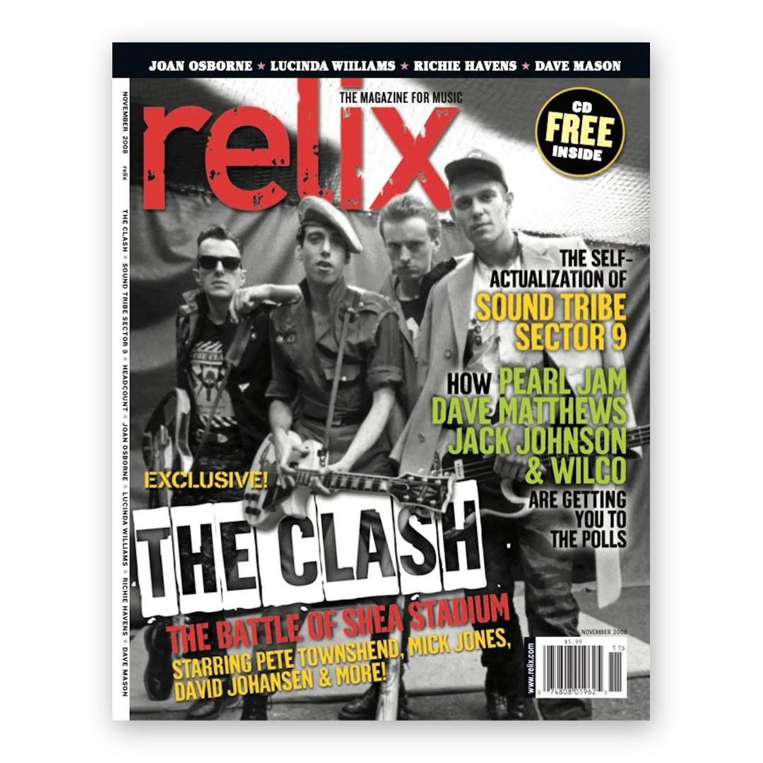 The Clash - November 2008 Relix Issue