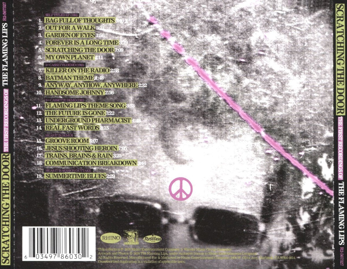 The Flaming Lips – Scratching The Door: First Recordings (CD)
