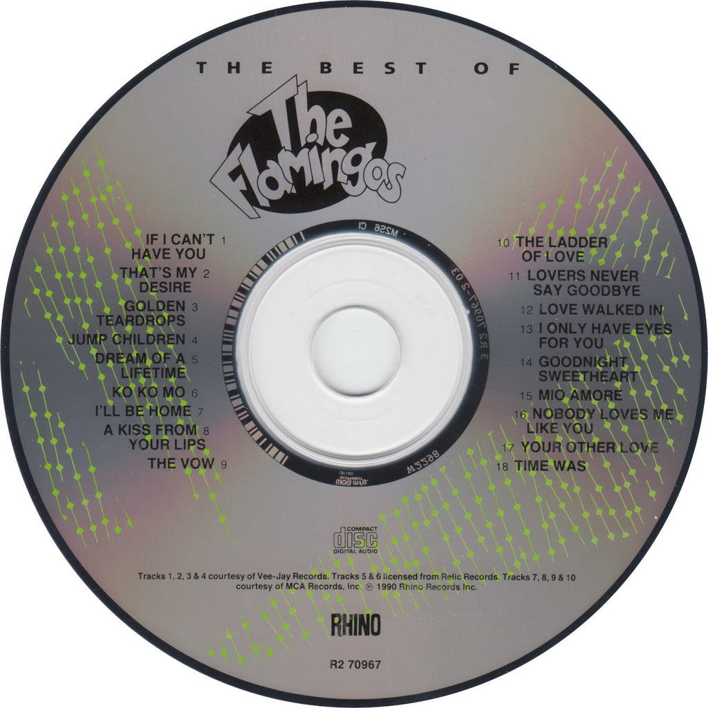 The Flamingos – Best Of (CD)