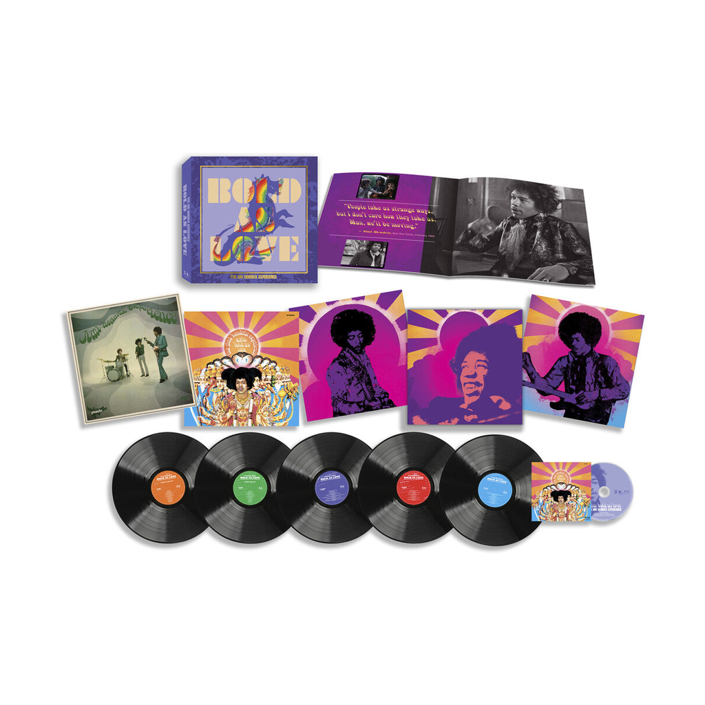The Jimi Hendrix Experience – Bold As Love (5-LP Vinyl + Blu-ray)