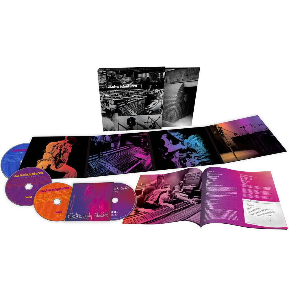 The Jimi Hendrix Experience – Electric Lady Studios: A Jimi Hendrix Vision (3-CD + Blu-ray)