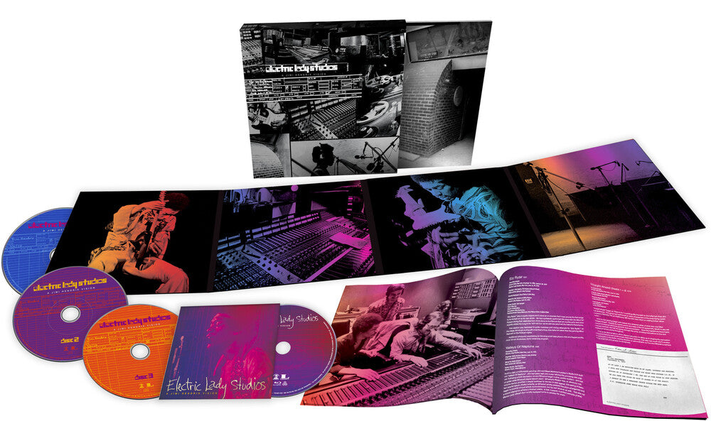 The Jimi Hendrix Experience – Electric Lady Studios: A Jimi Hendrix Vision (3-CD + Blu-ray)