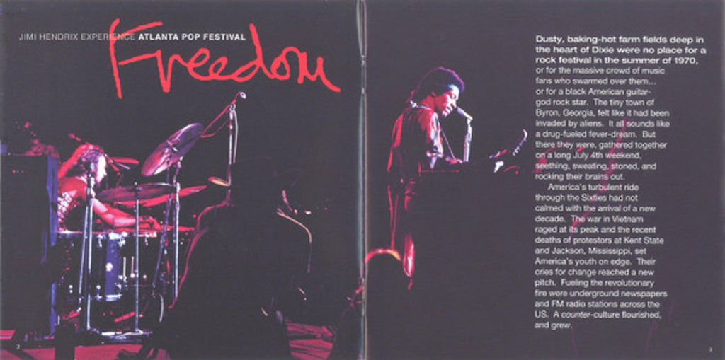 The Jimi Hendrix Experience – Freedom: Atlanta Pop Festival (2-CD)