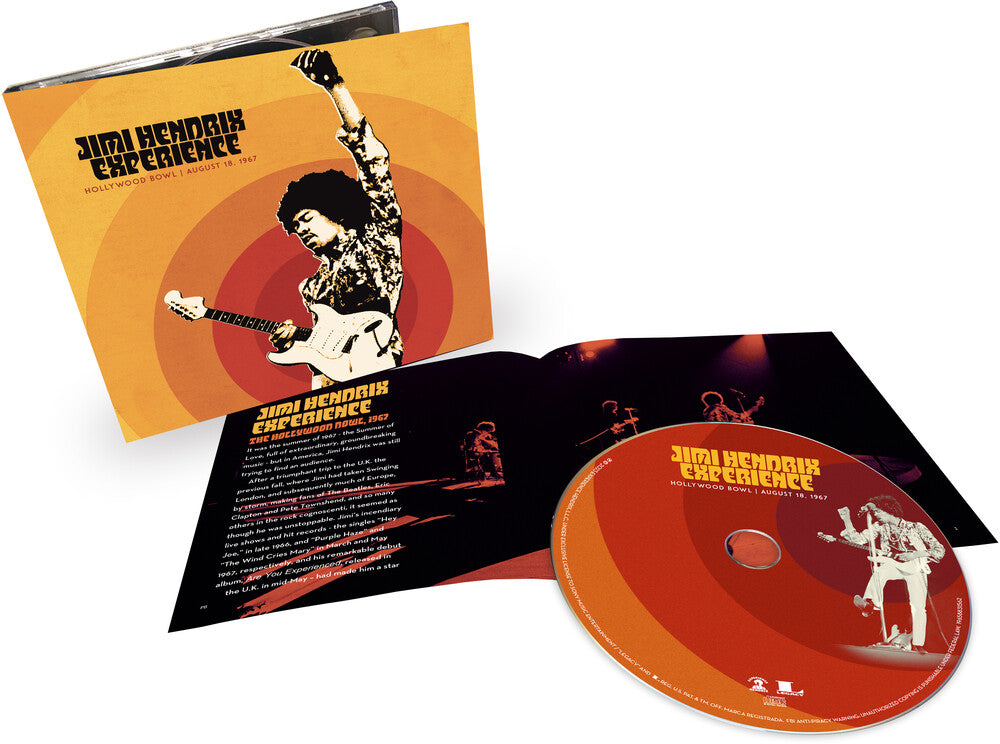 The Jimi Hendrix Experience – Live At The Hollywood Bowl: August 18, 1967 (CD)