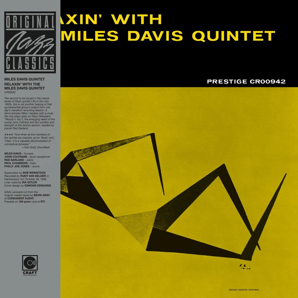 The Miles Davis Quintet – Relaxin' With The Miles Davis Quintet (LP Vinyl)