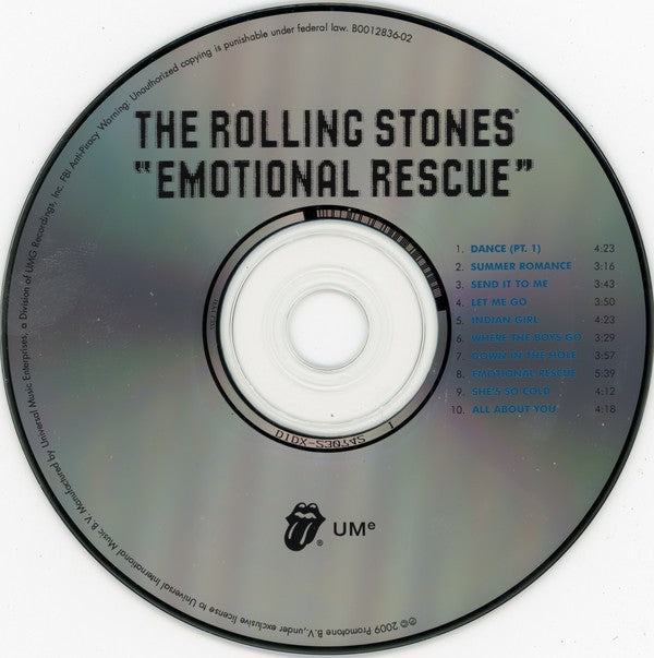 The Rolling Stones – Emotional Rescue (CD)