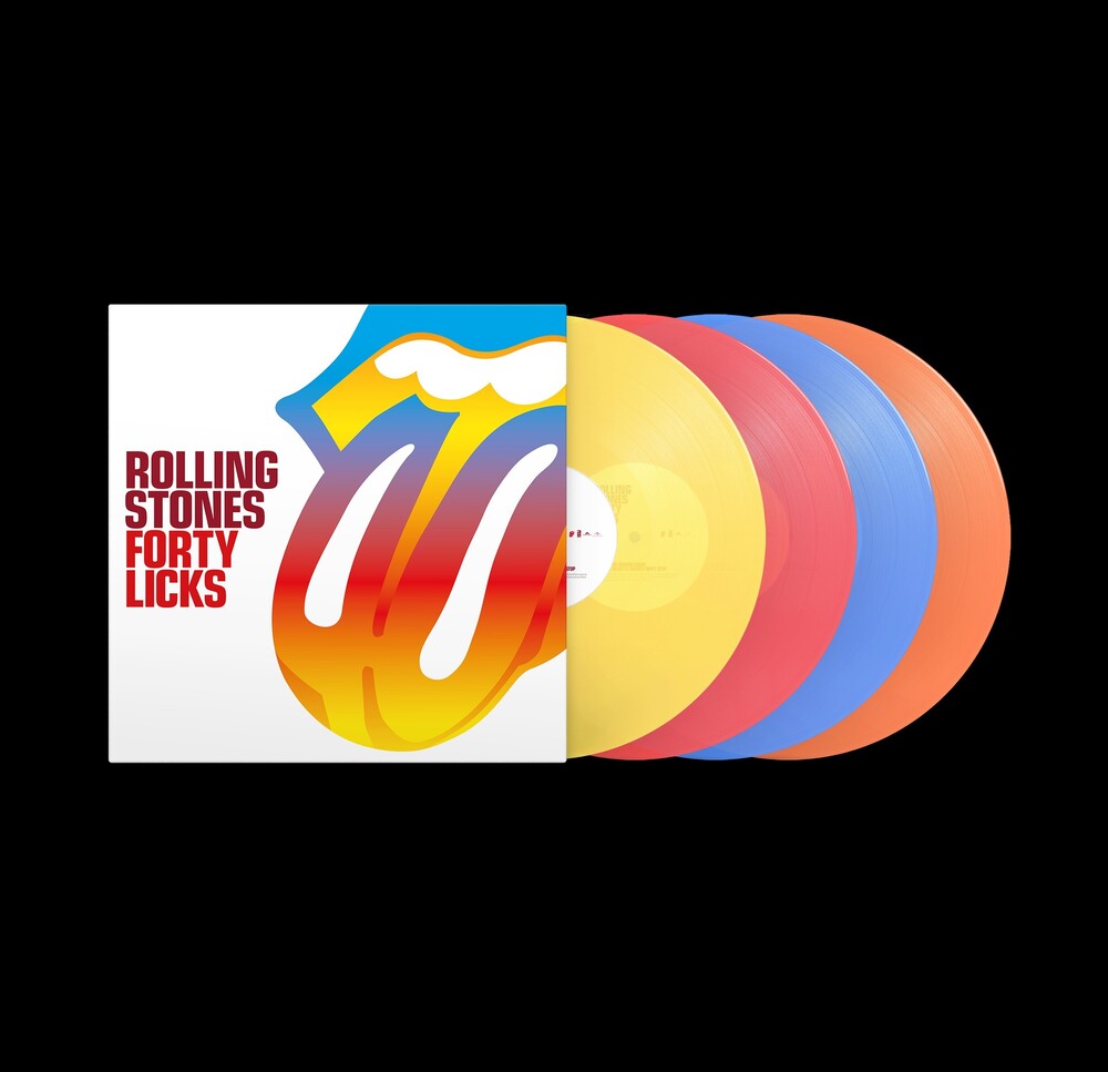 The Rolling Stones – Forty Licks (Transparent Multicolor 4-LP Vinyl)