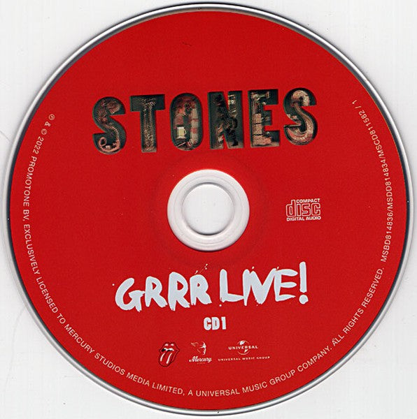 The Rolling Stones – GRRR Live! (2-CD)