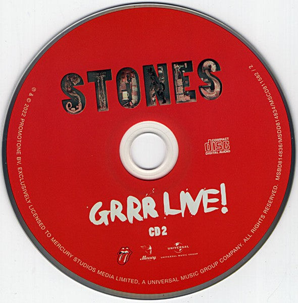 The Rolling Stones – GRRR Live! (2-CD)
