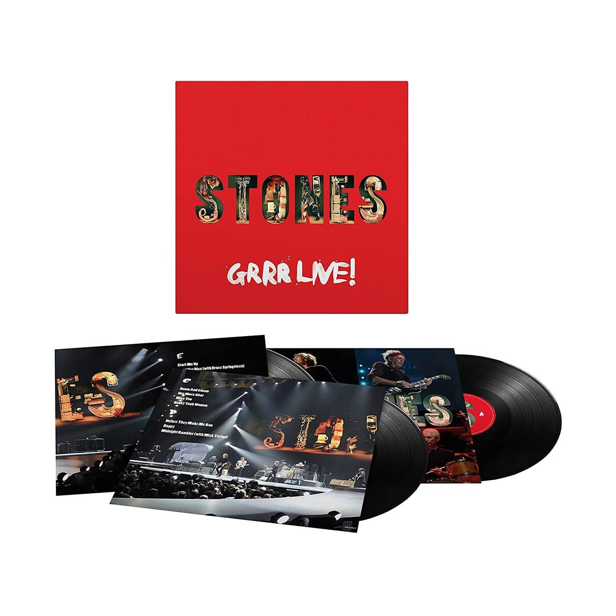 The Rolling Stones – GRRR Live! (3-LP Vinyl)