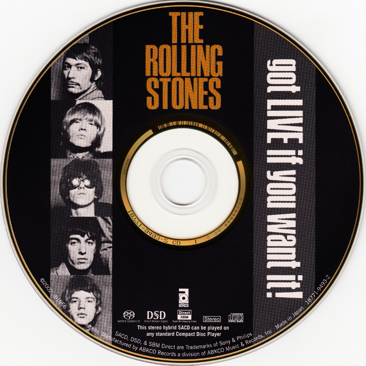 The Rolling Stones – Got Live If You Want It (CD)